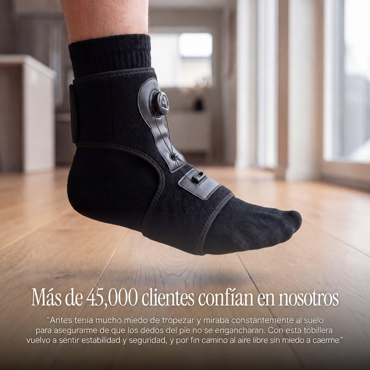 Férula Flex para Pie Caído — Soporte de Marcha Ajustable